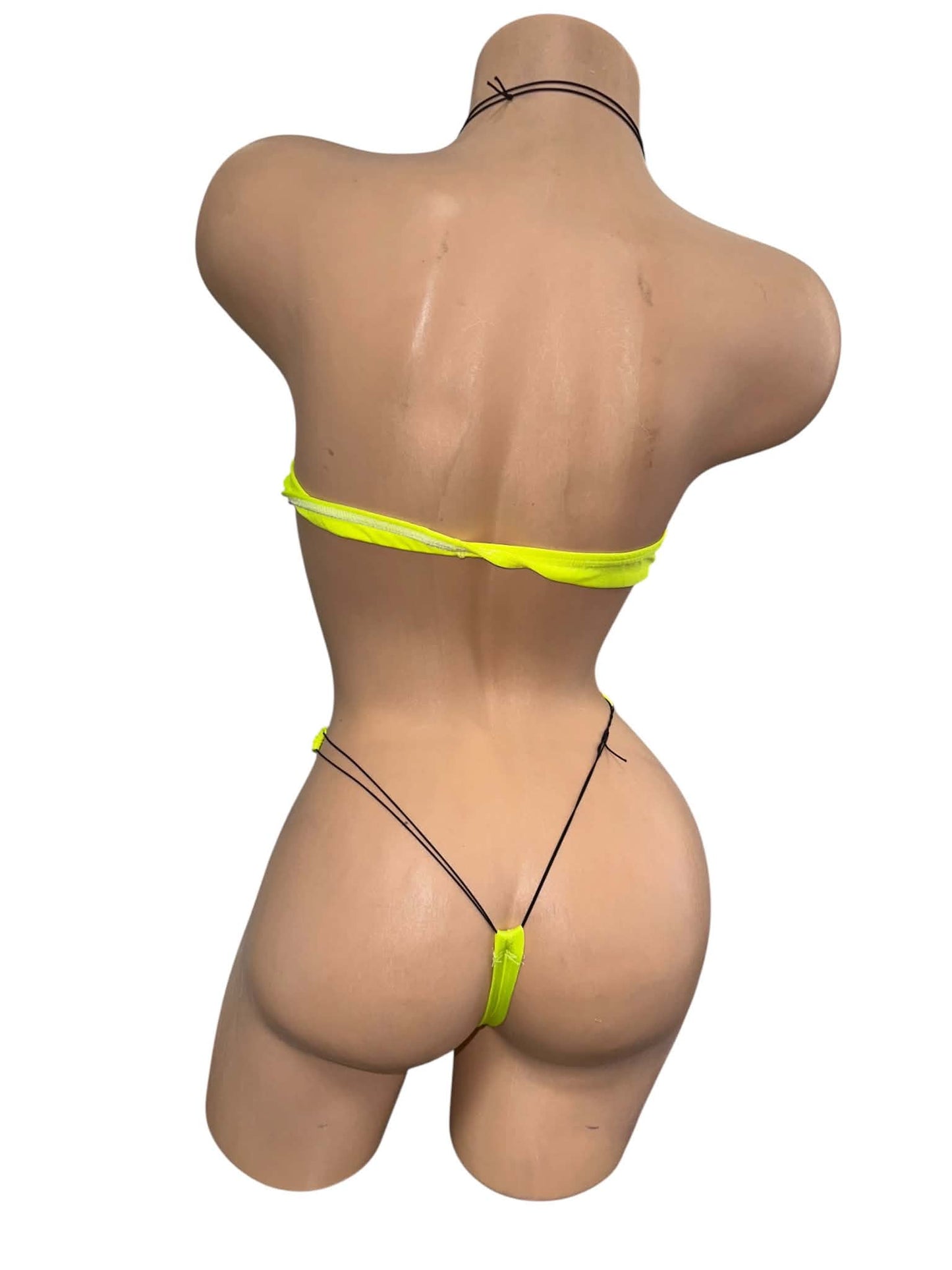 NEON YELLOW JUNK FIT WITH CHAINS