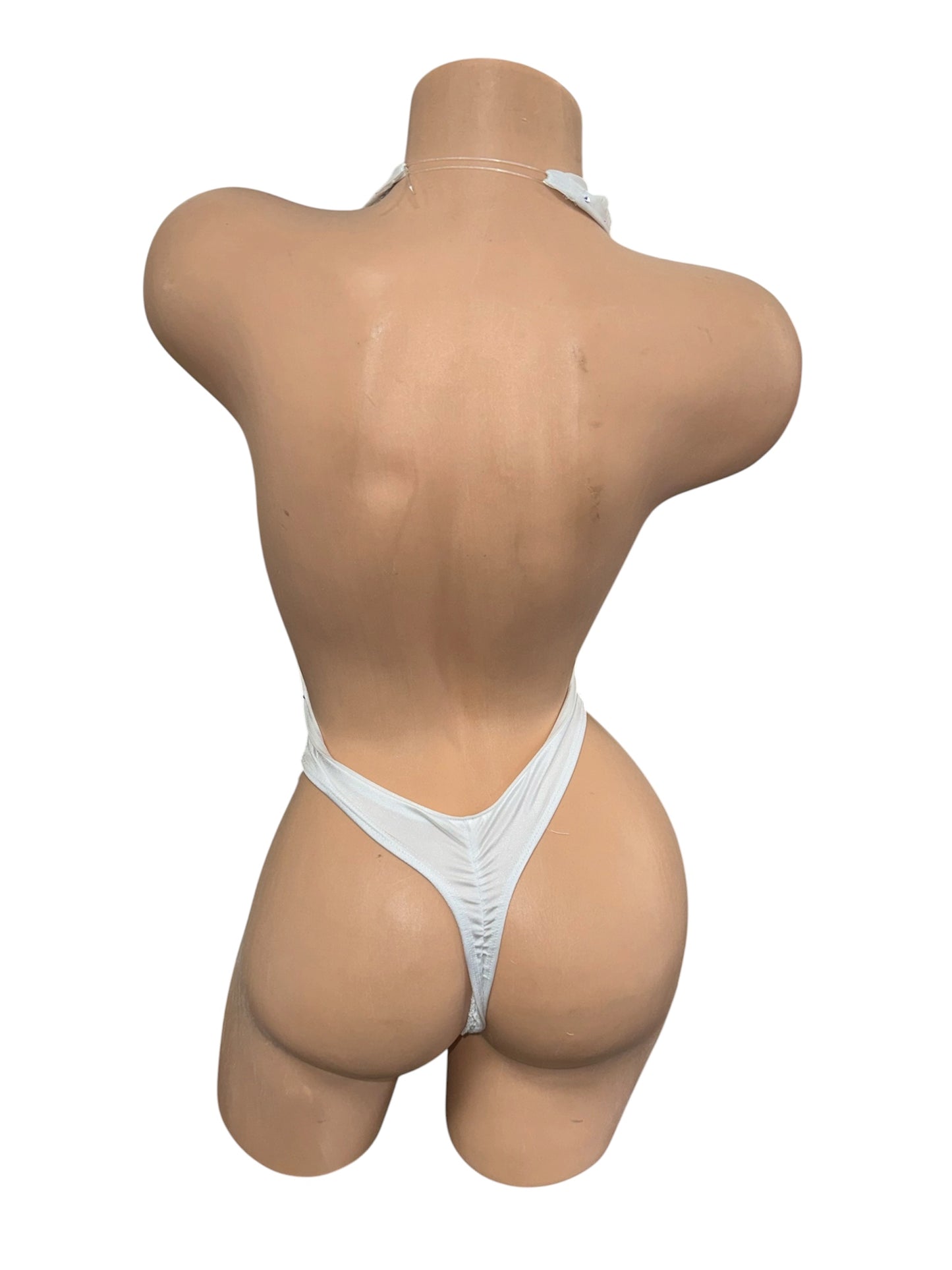 WHITE LACE BODYSUIT