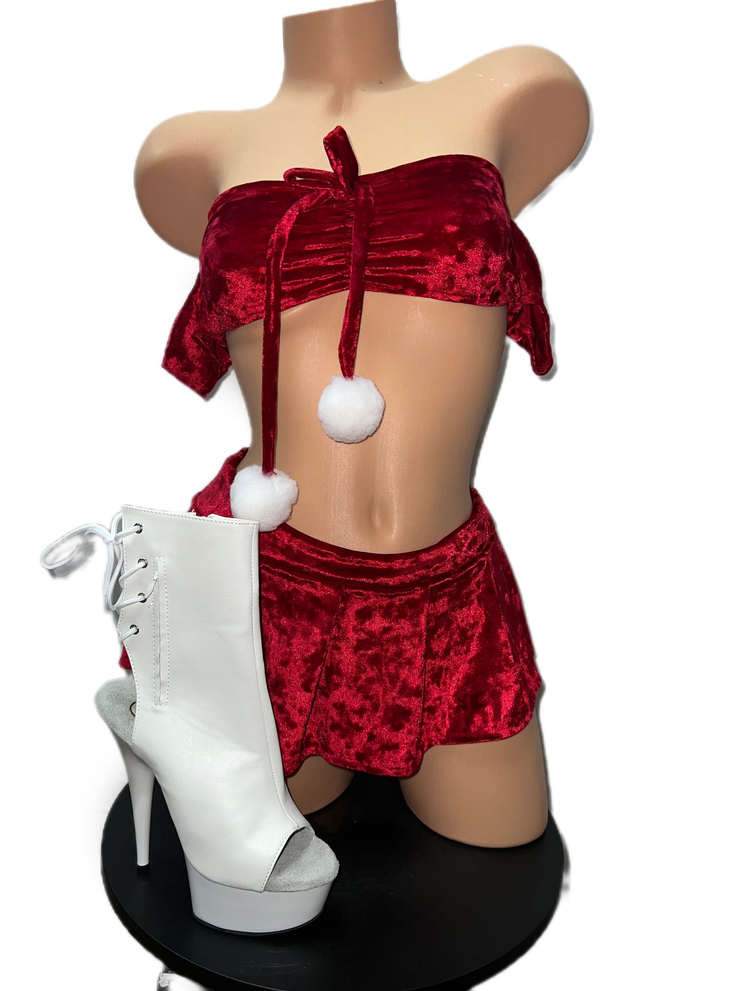 CHRISTMAS TWO PIECE SKIRT SET