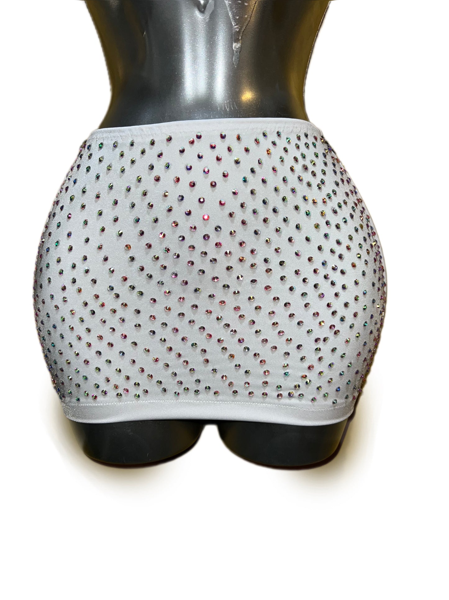 RHINESTONE SKIRT