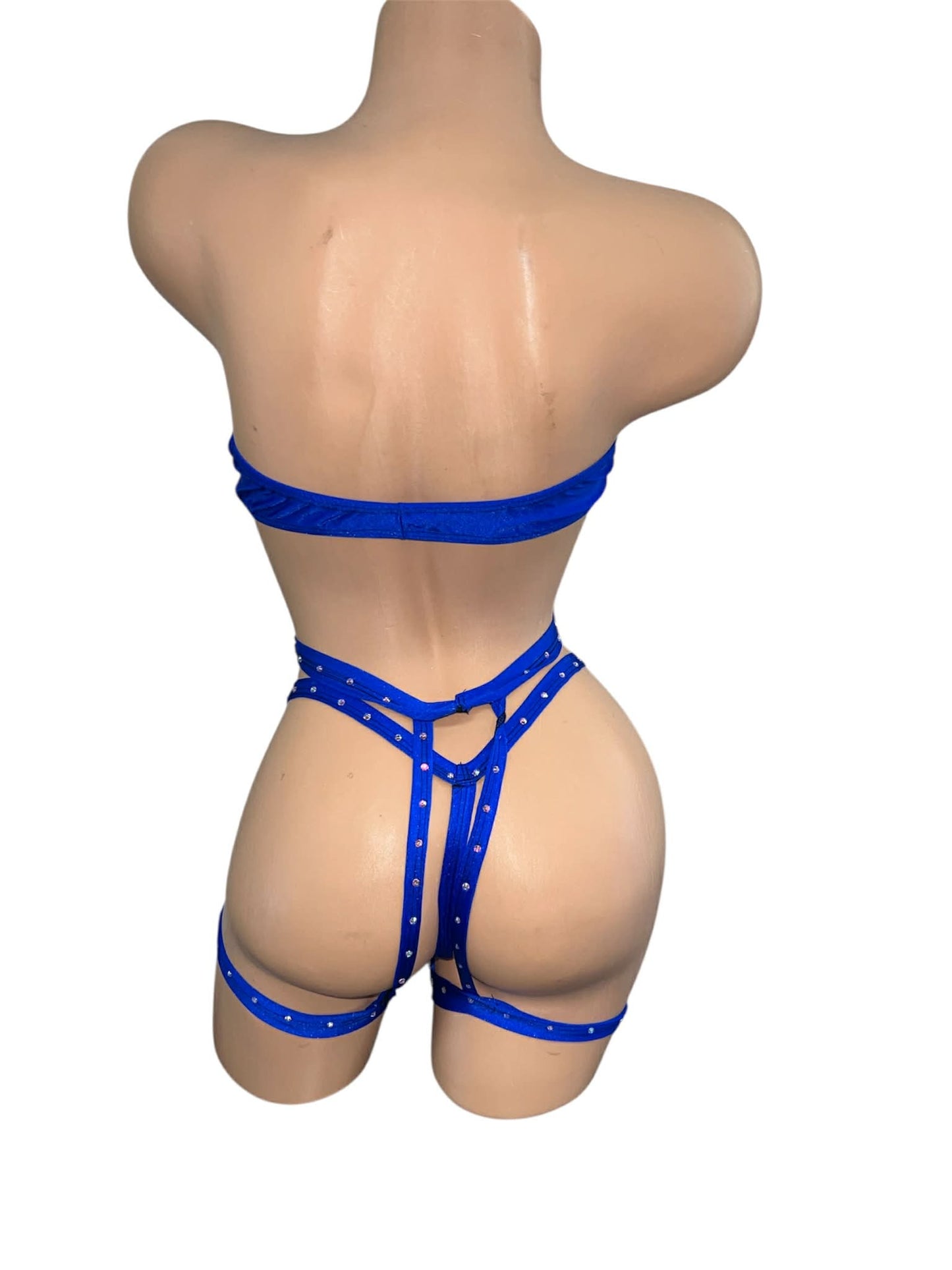 ROYAL BLUE THREE PIECE CHAP