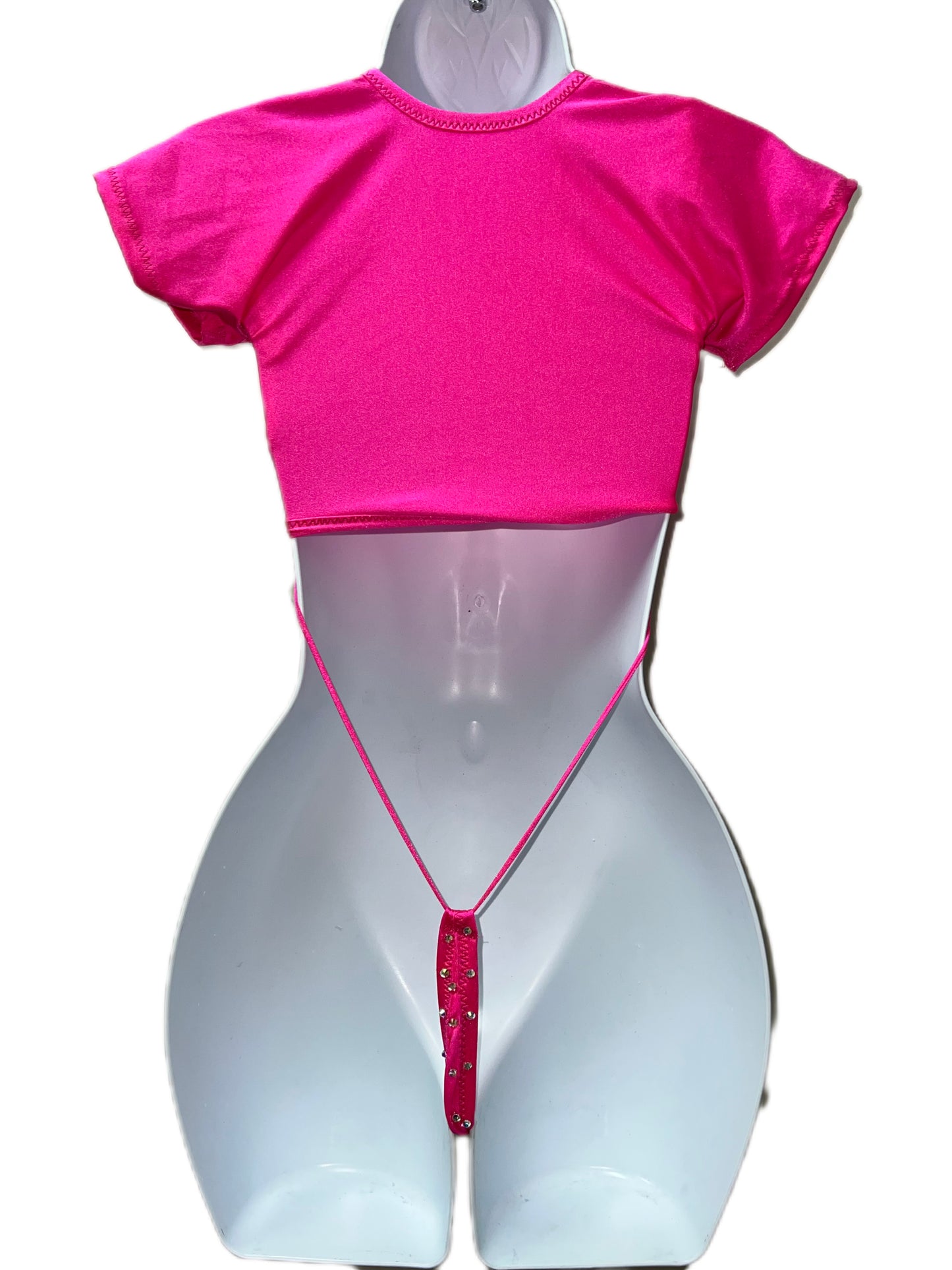 PINK SLING SHOT TWO PIECE