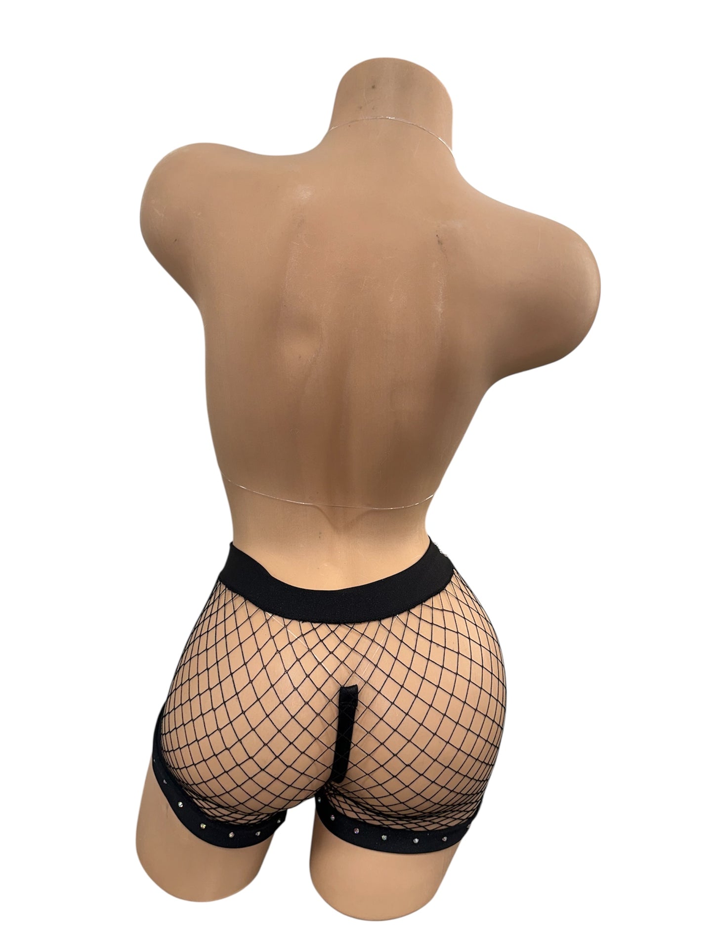 BLACK RUFFLE NET SET