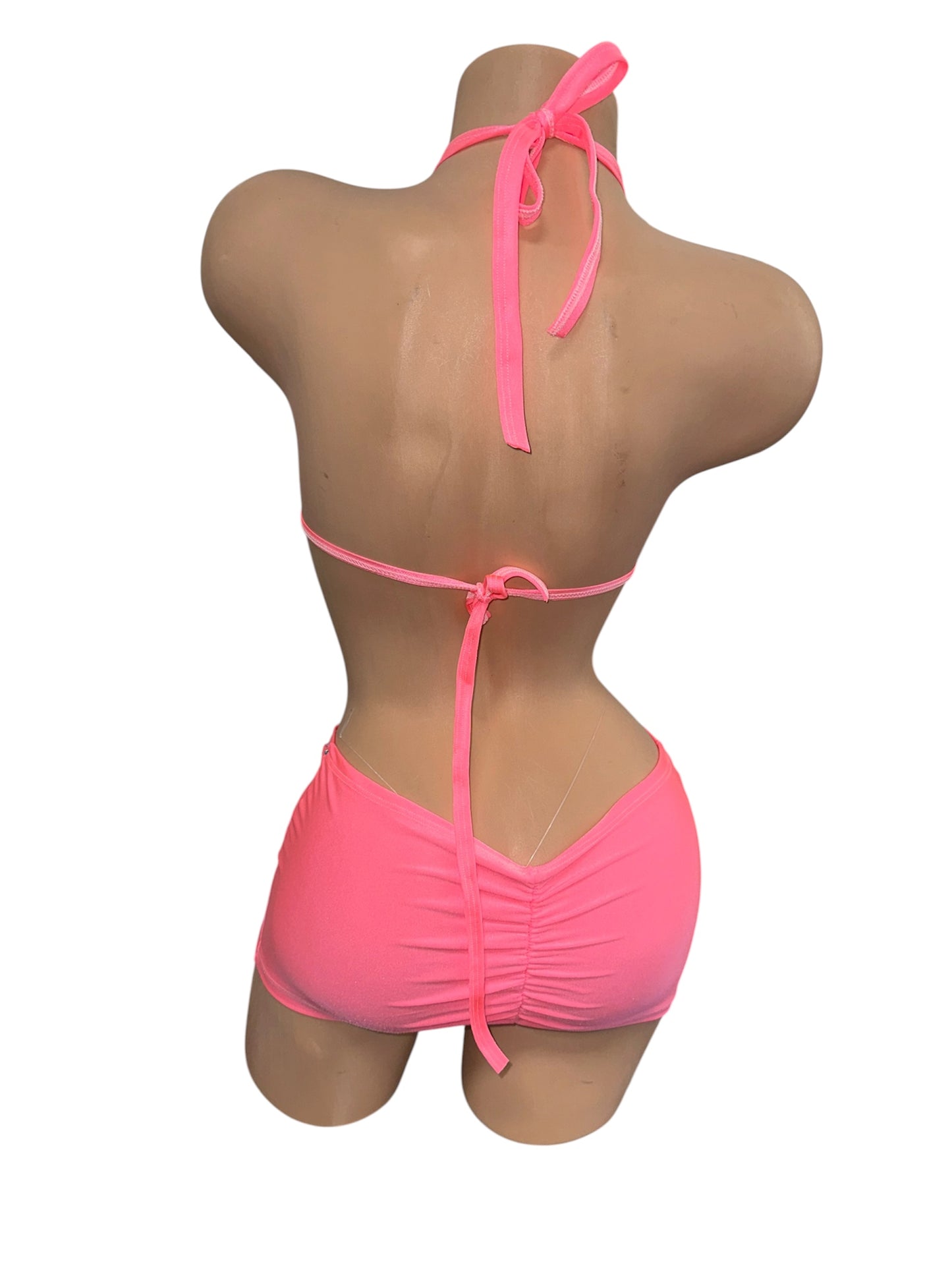 PEACH SKIRT SET