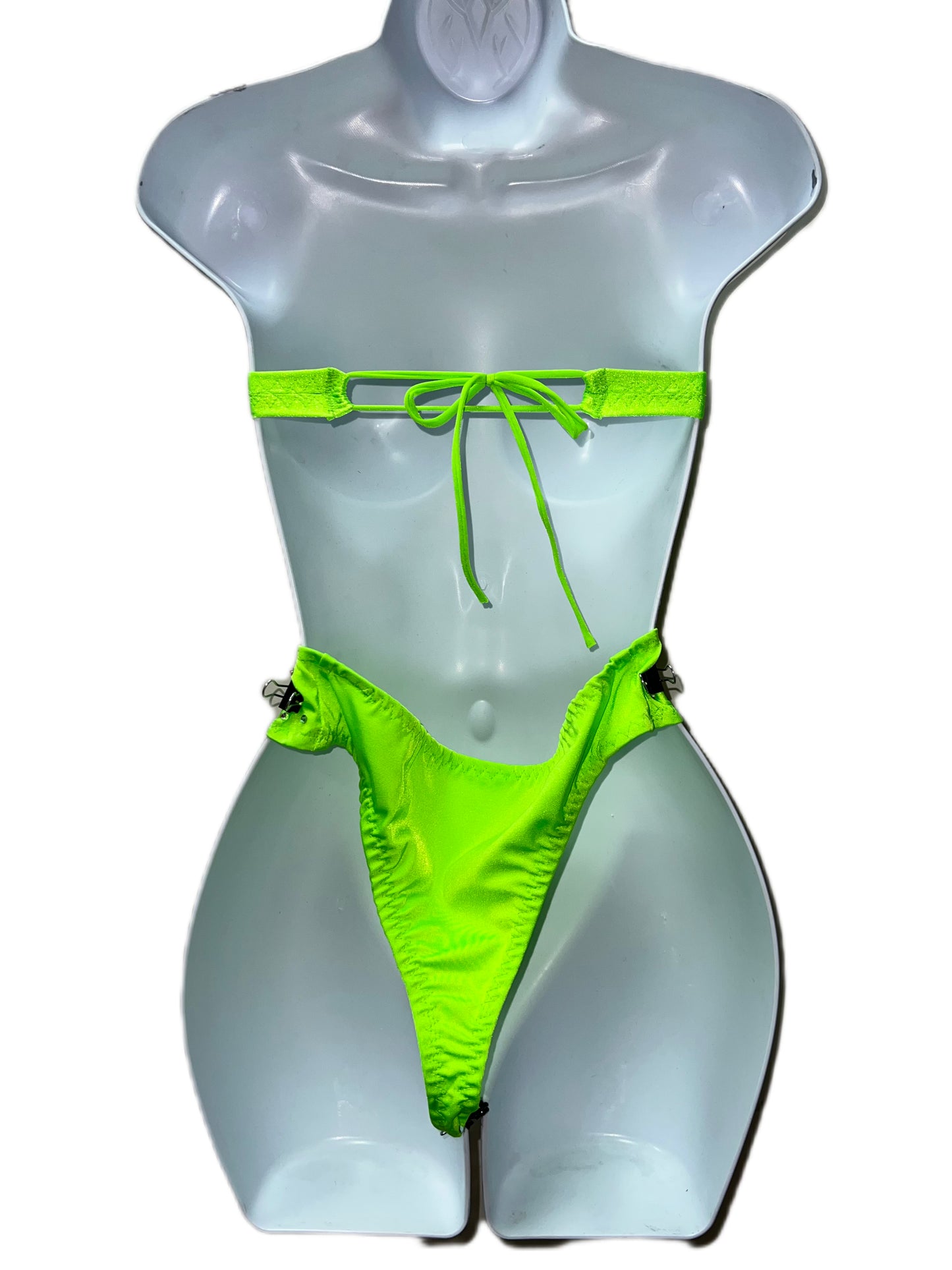NEON GREEN TWO PIECE