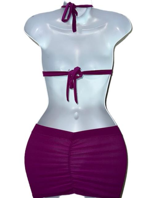 PURPLE DRESS