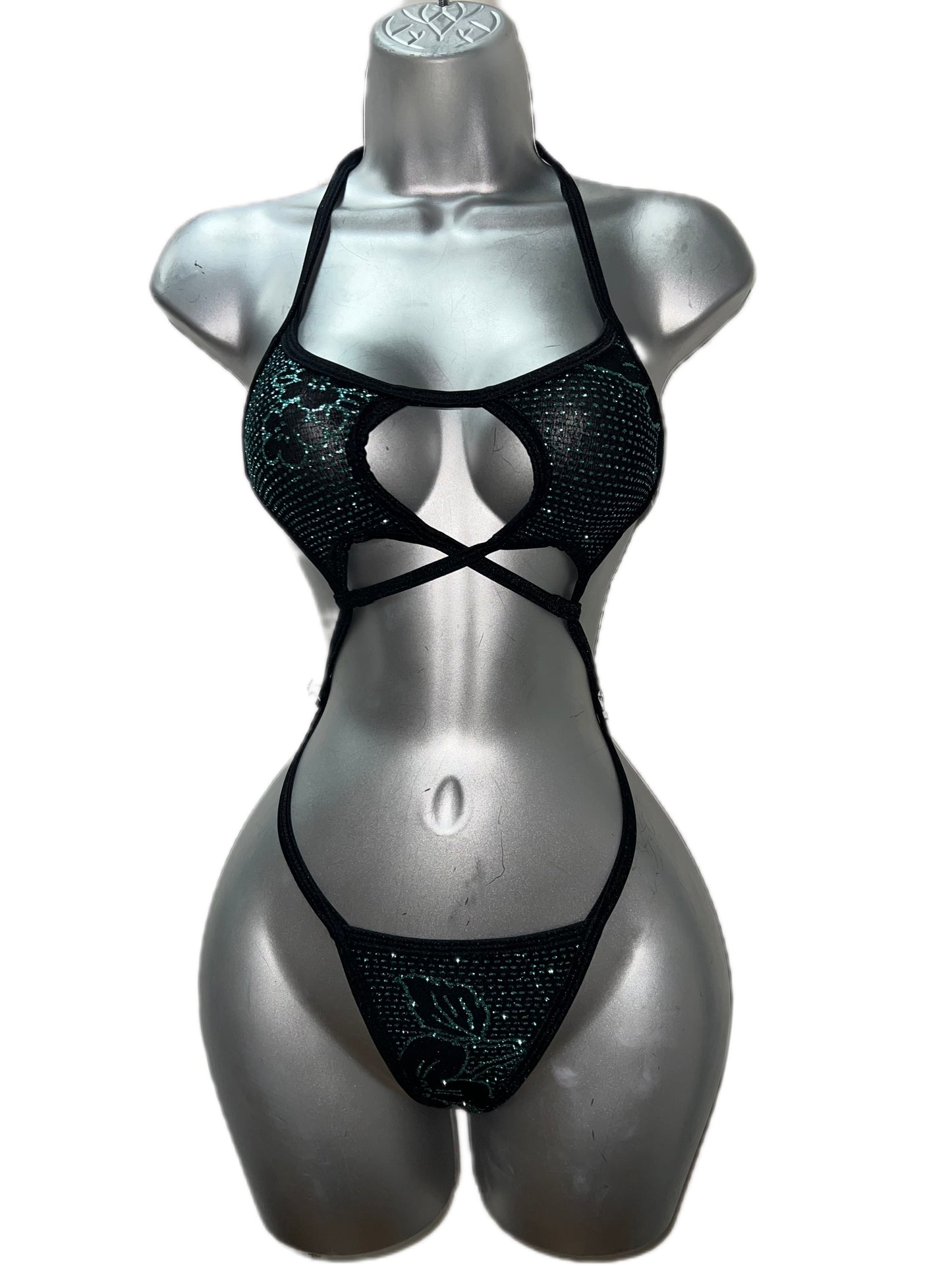 BLACK & BLUE METALLIC SLINGSHOT