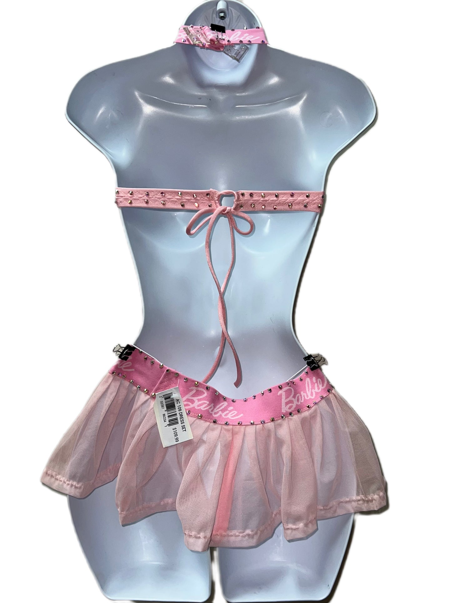 PINK THREE PIECE SKIRT SET