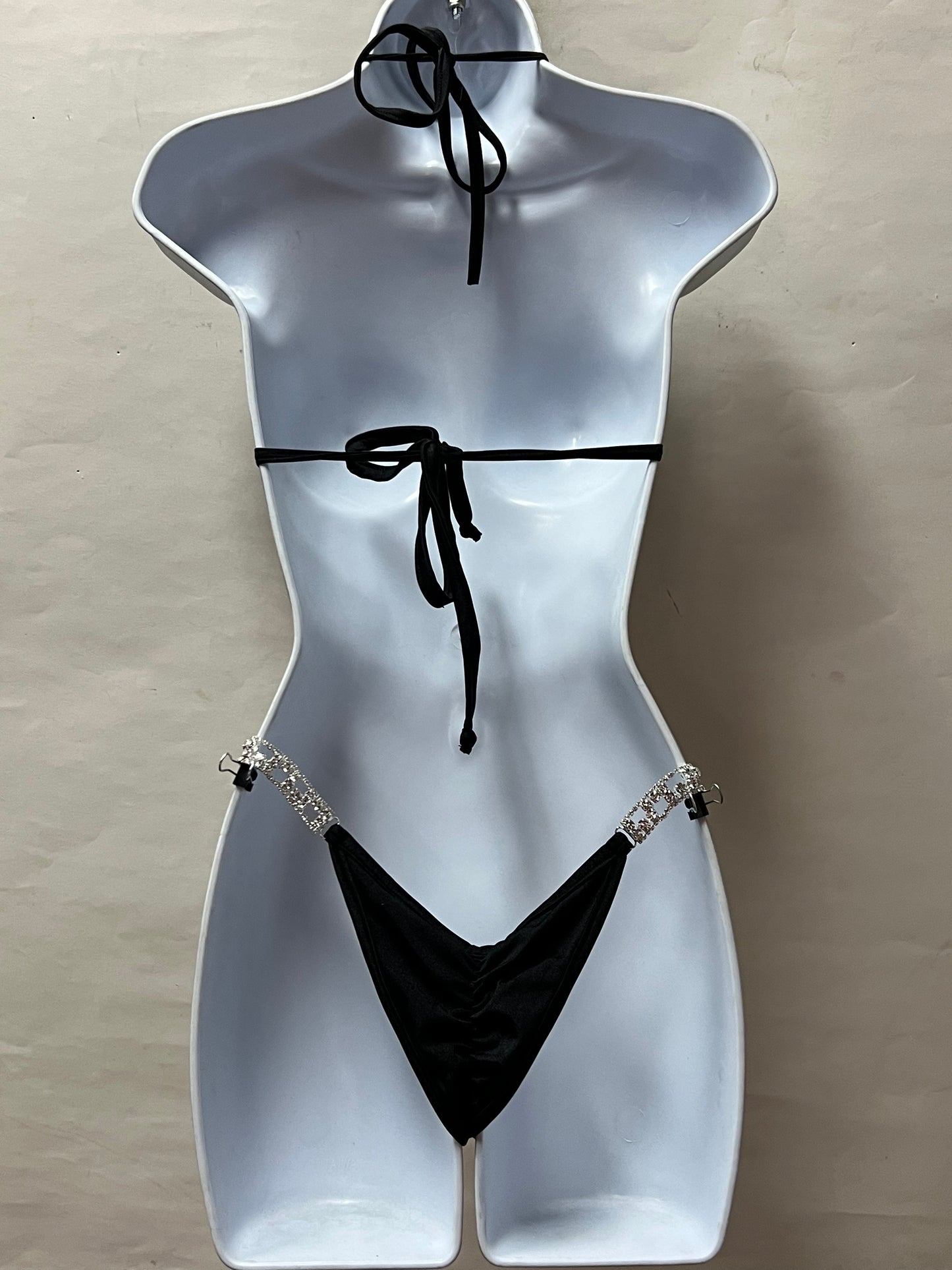 Two Piece Rhinestone Set