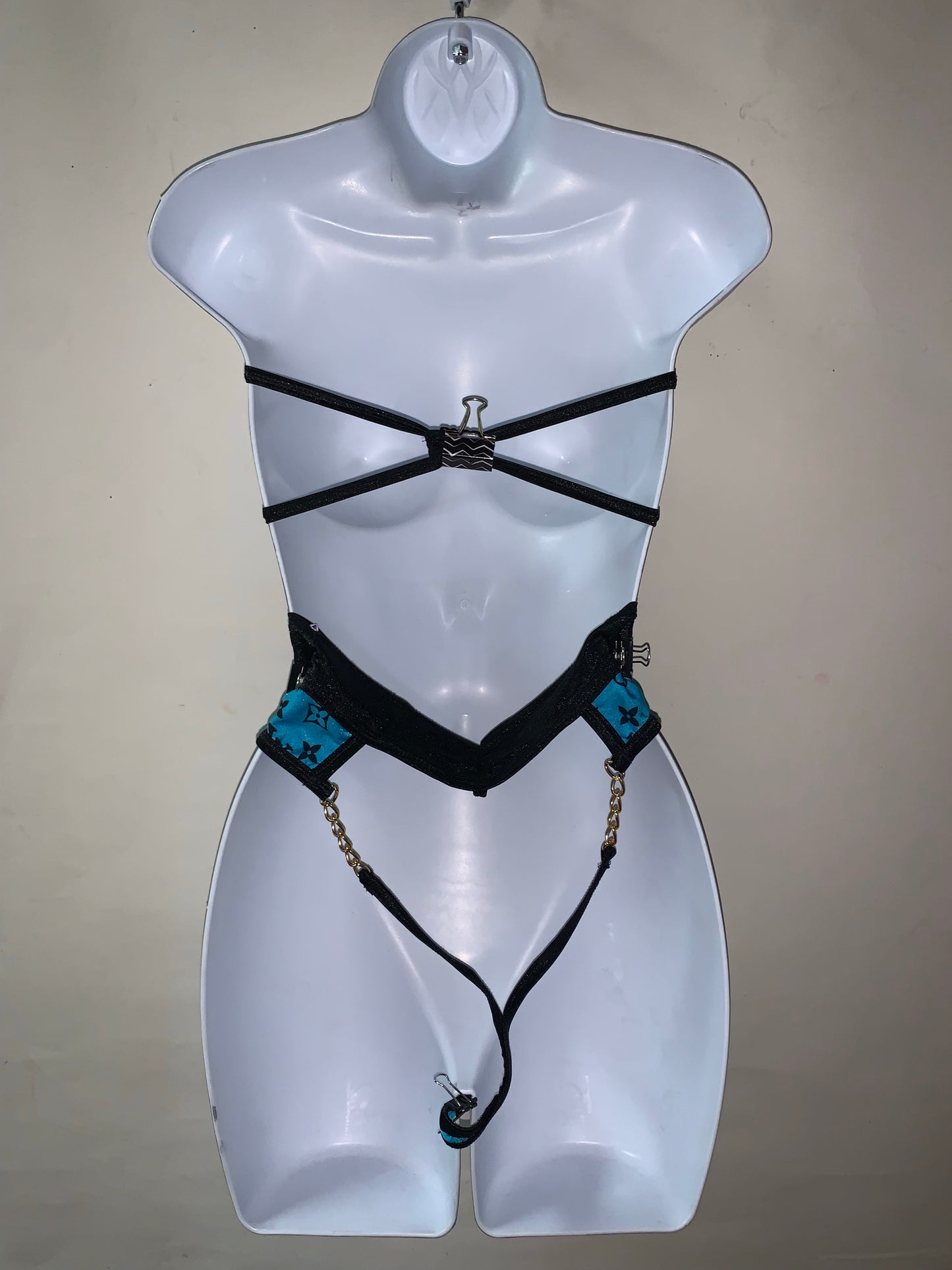One Piece Rhinestone Ensemble