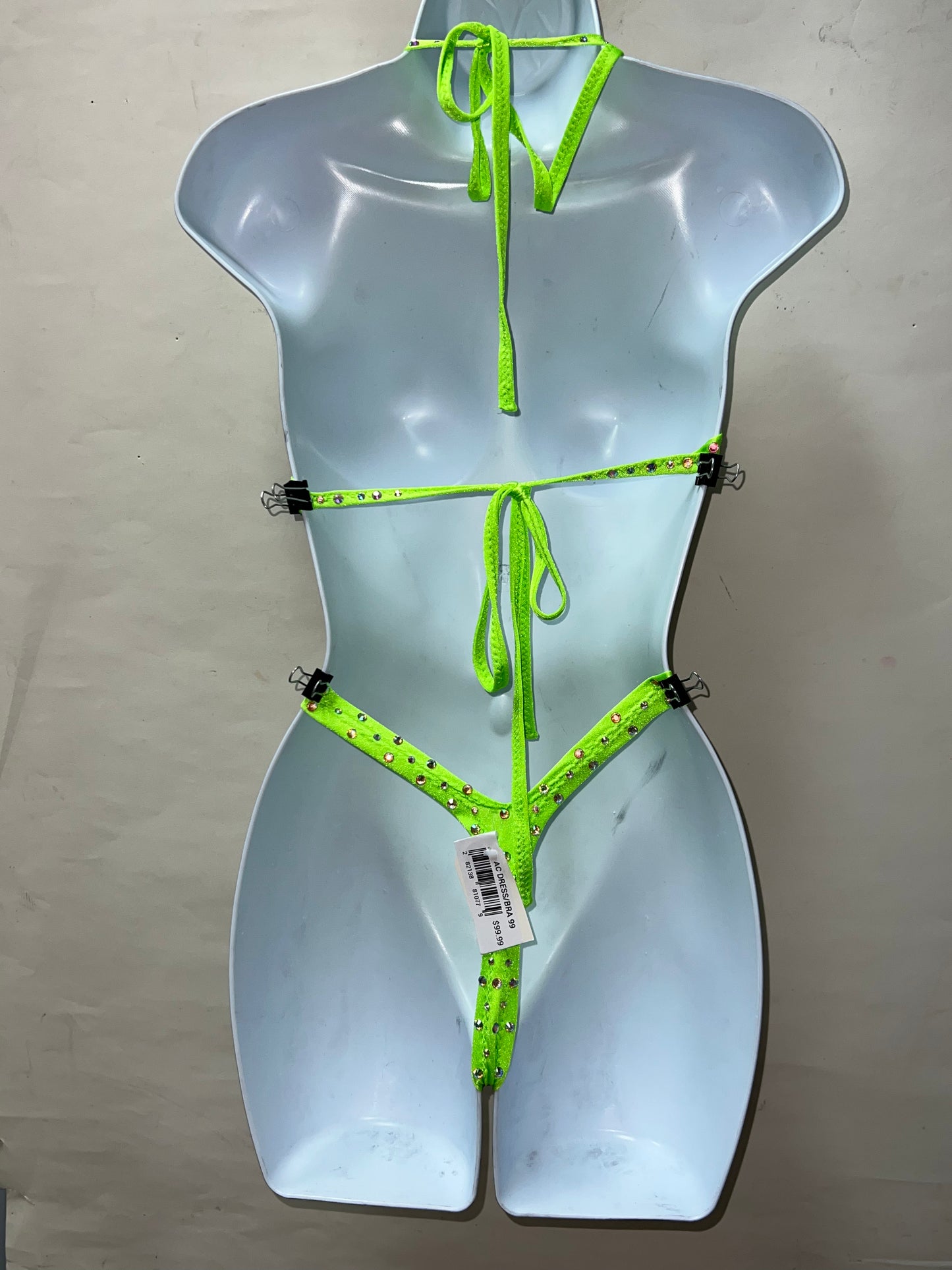 Two Piece Thong Short Set