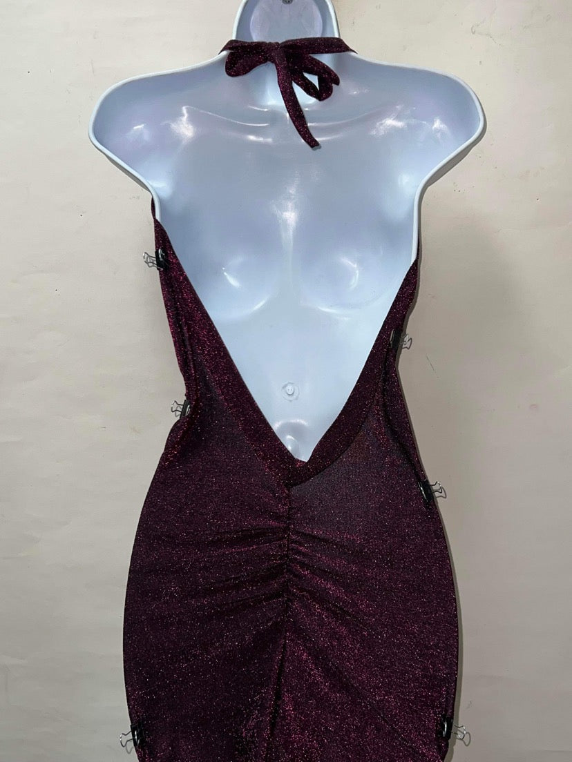 RED SPARKLY DRESS