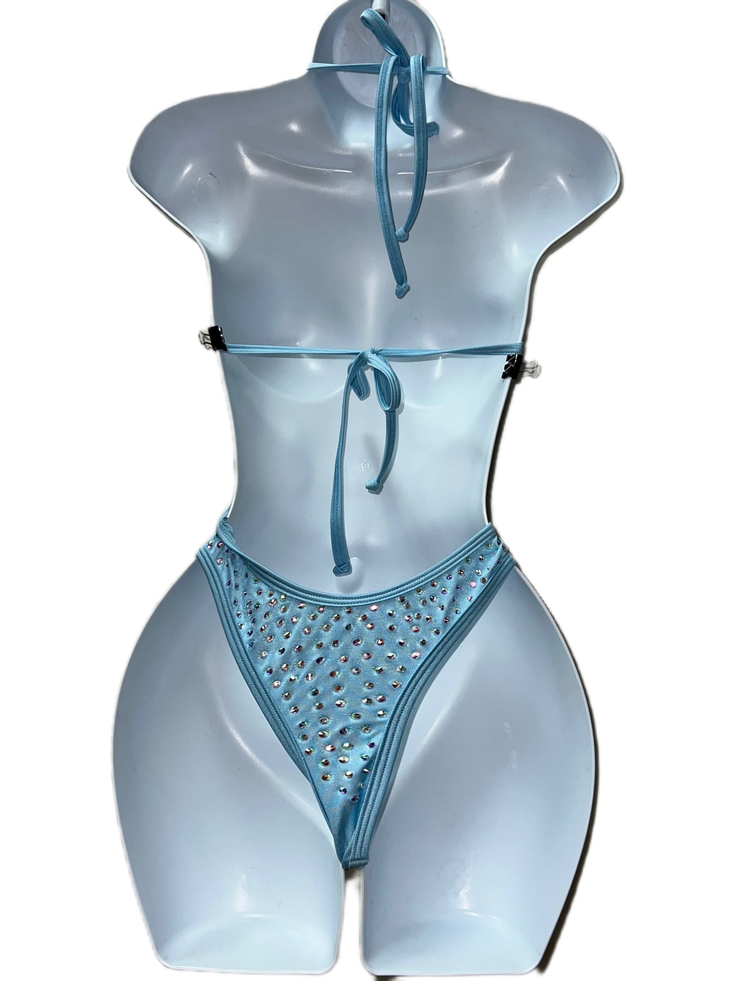 Rhinestone One Piece