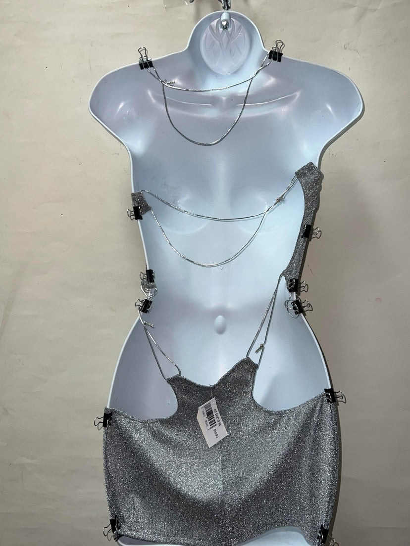 SPARKLE GRAY DRESS