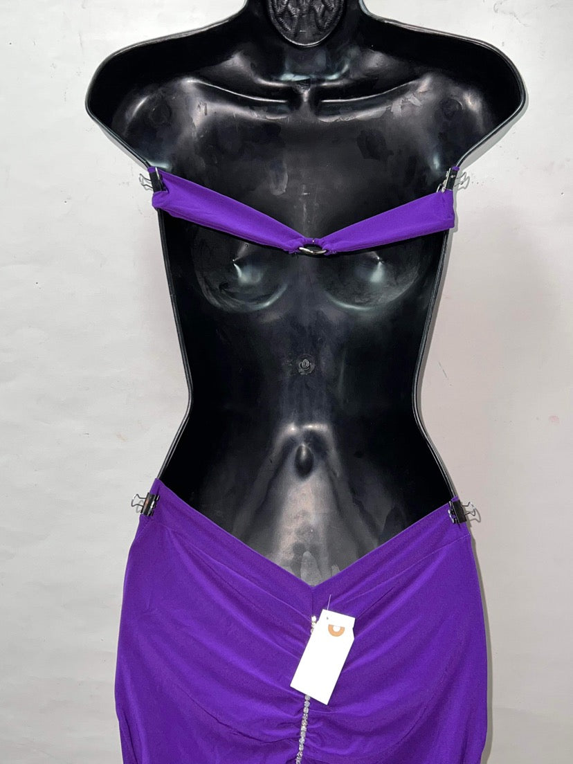 PURPLE DRESS
