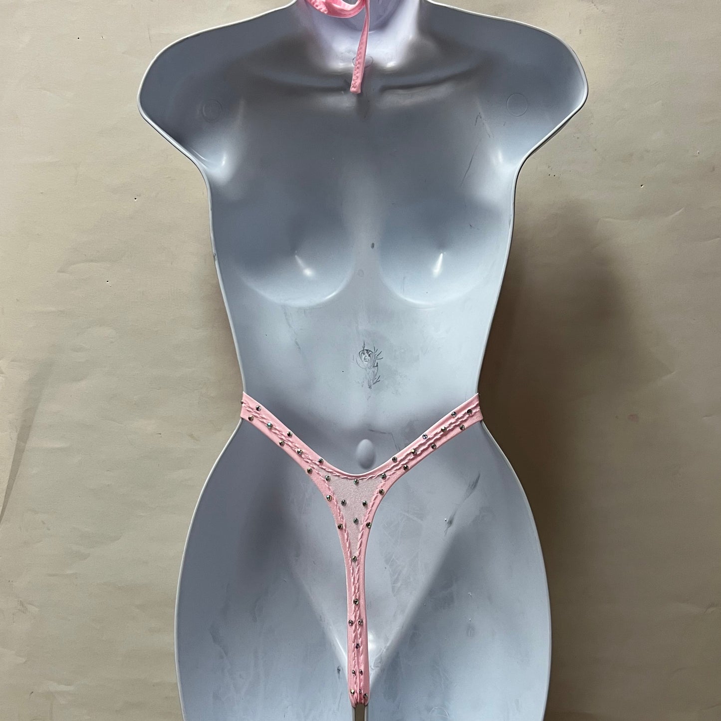 One Piece Pink Ensemble