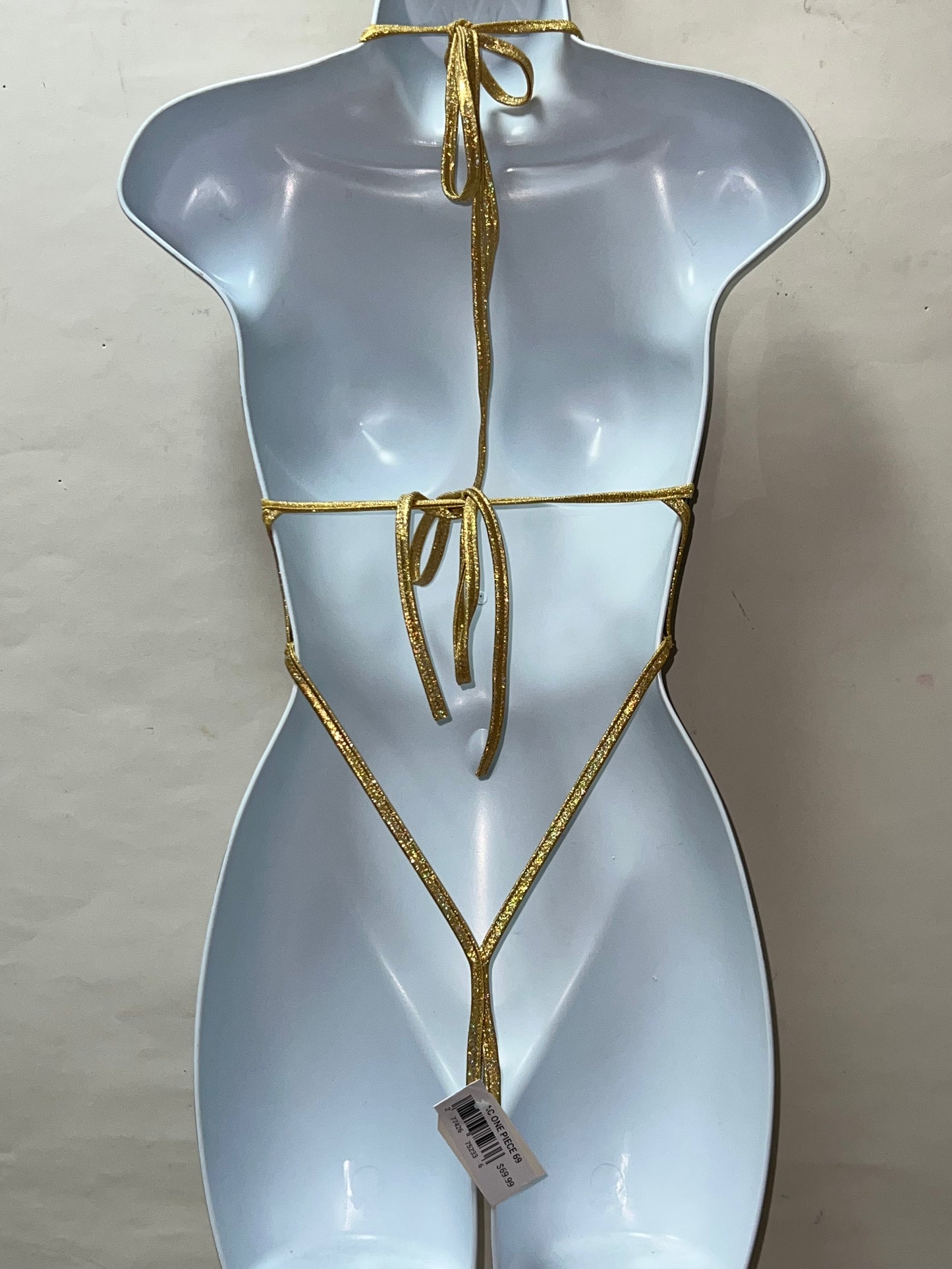 One Piece Mesh Sequin Ensemble