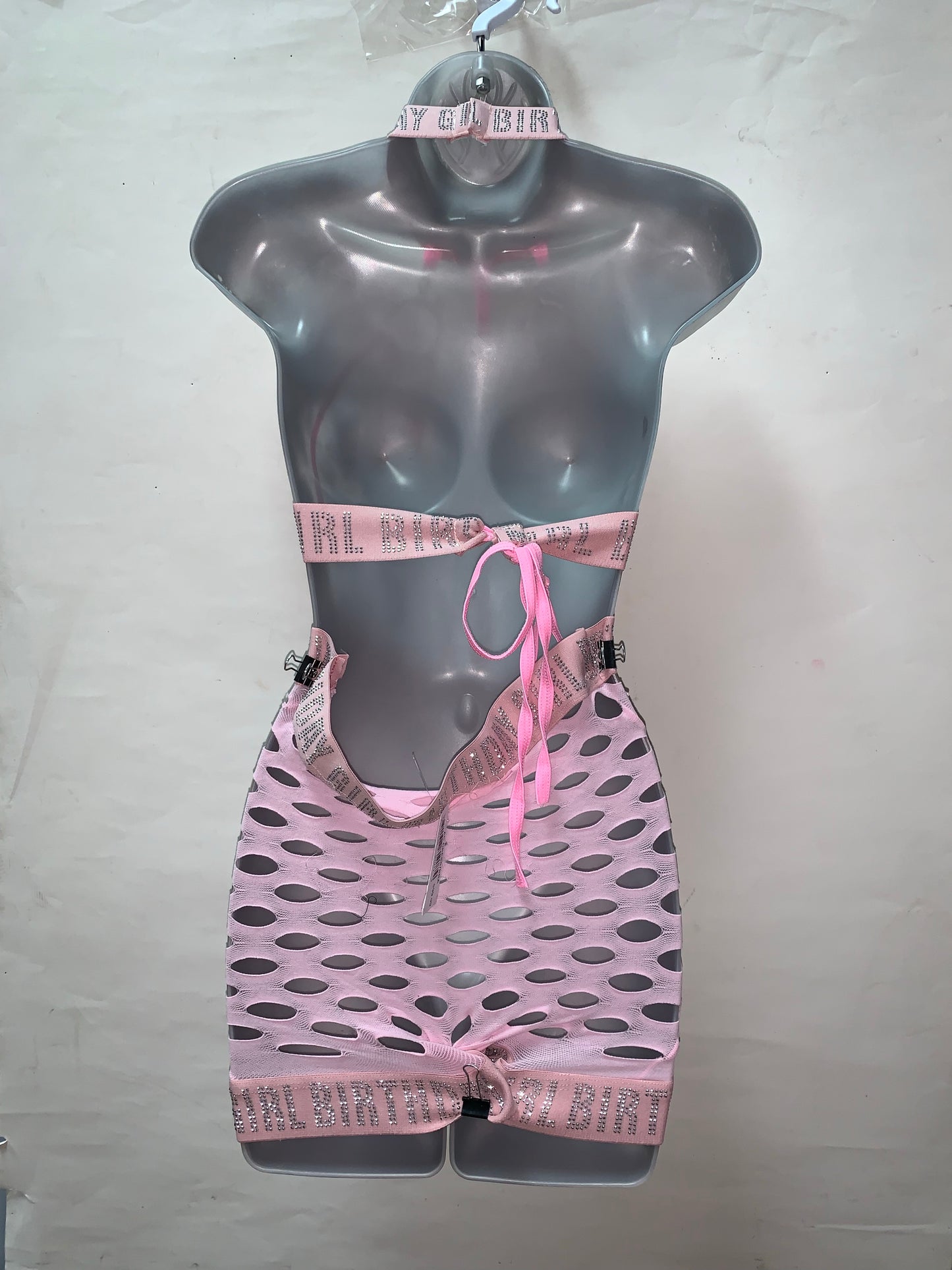 Two Piece Birthday Girl Short Set