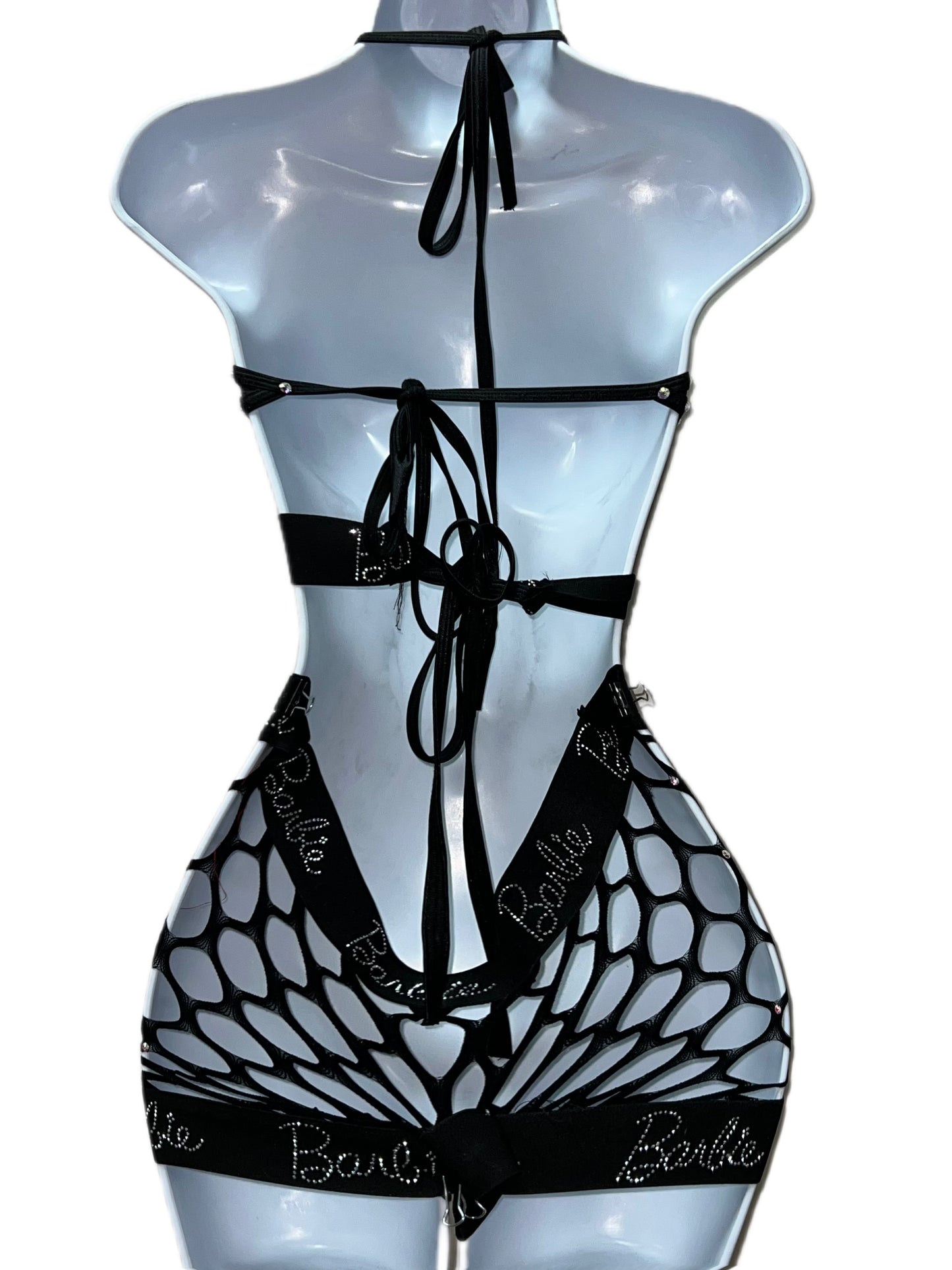 BARBIE TWO PIECE NET SHORTS