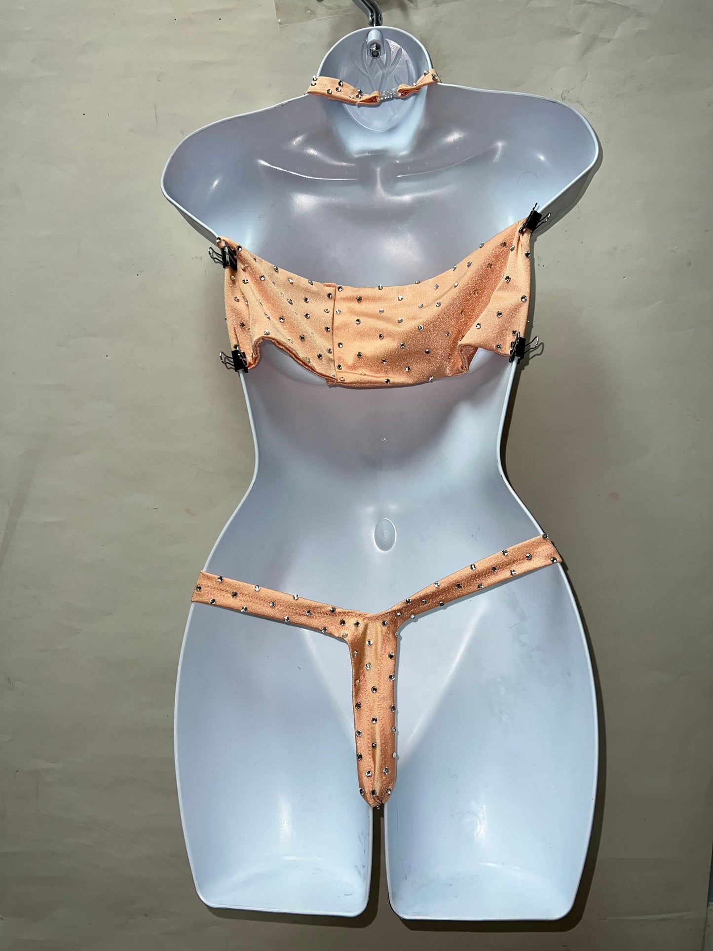 Three Piece Thong Short Set