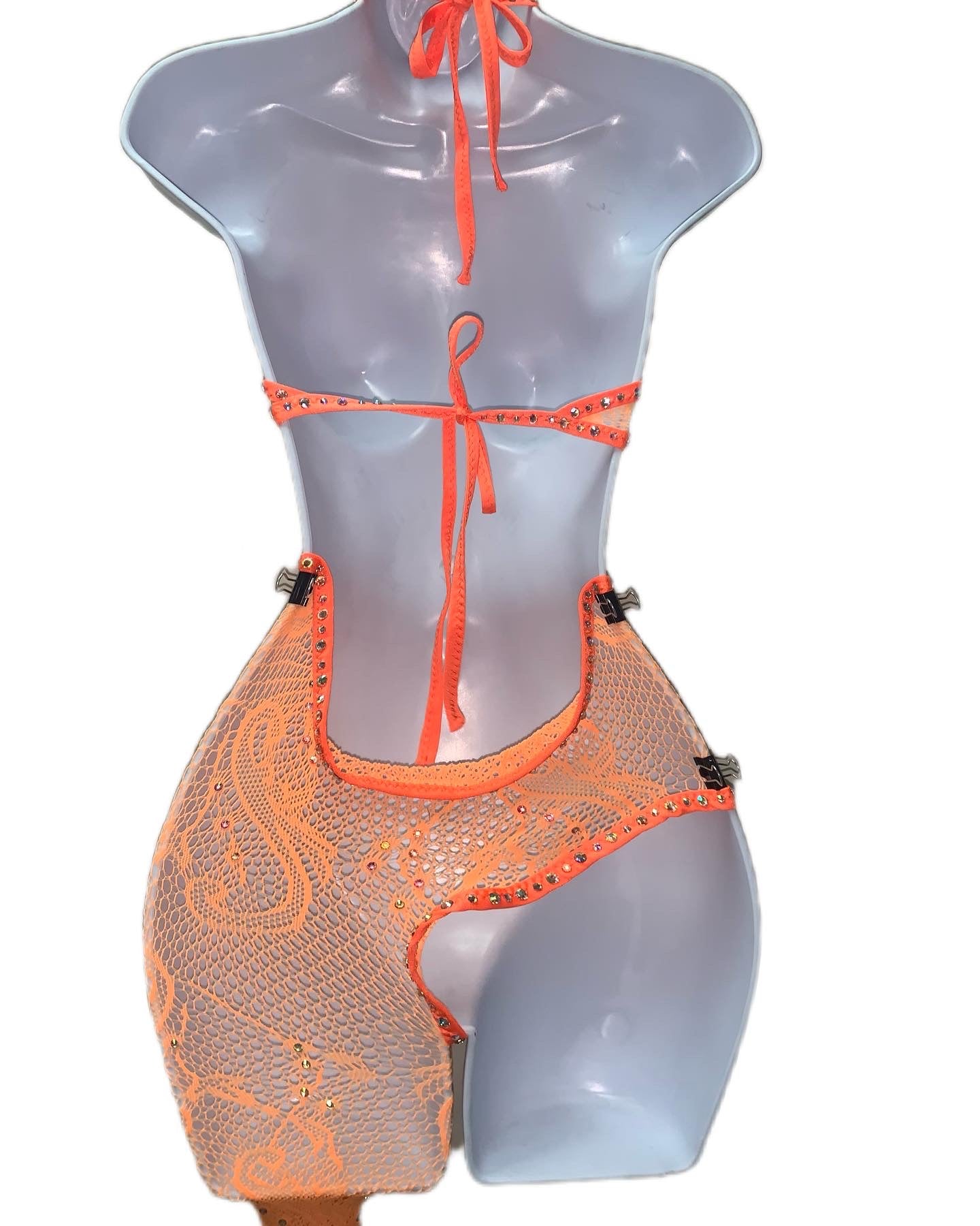 Two Piece Orange Set