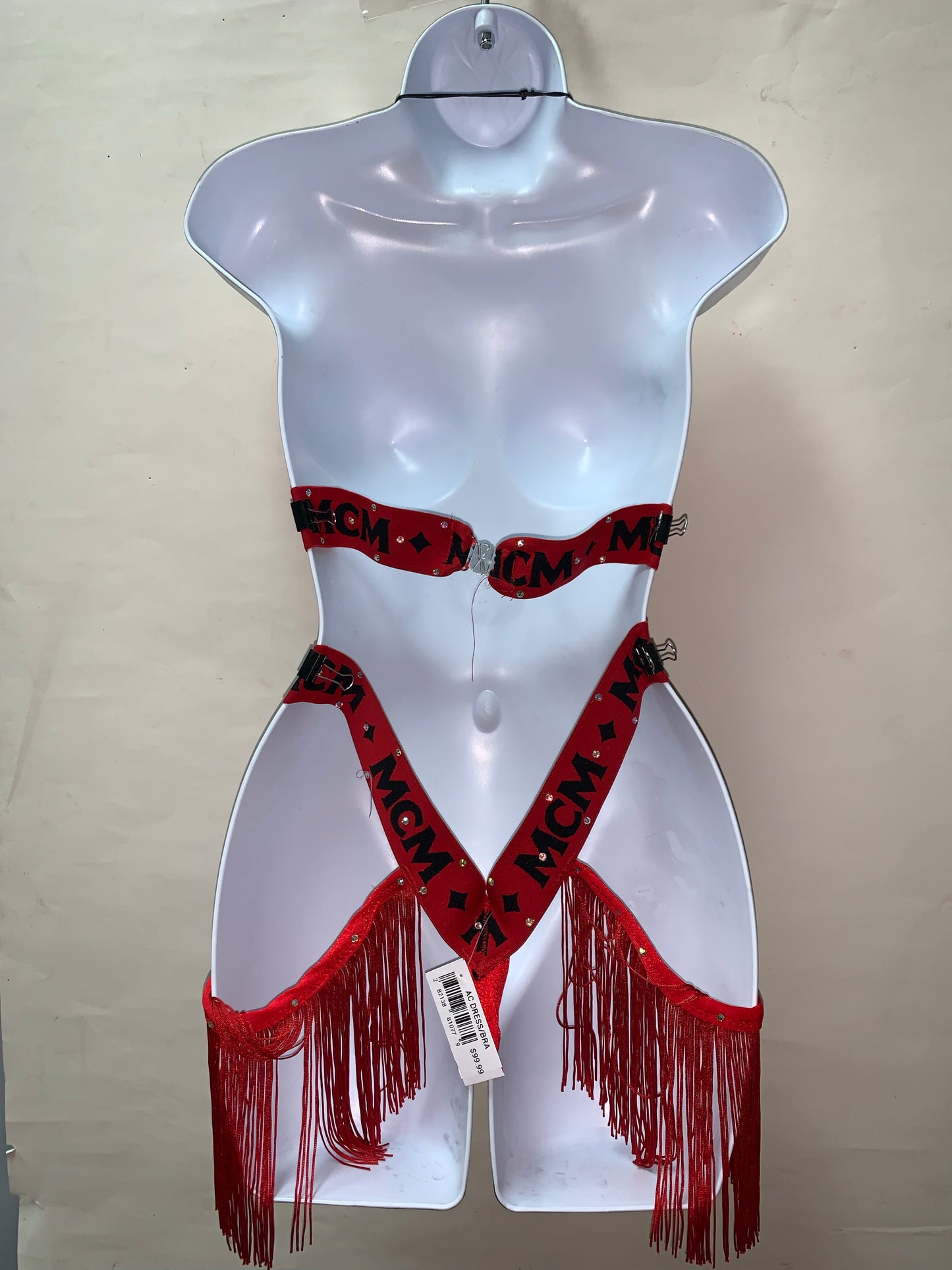 Two Piece Short Set with Fringes