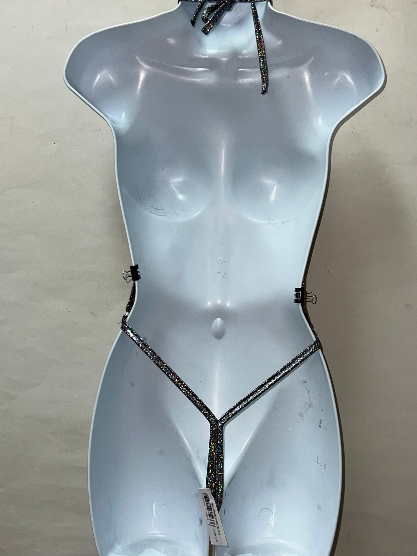 One Piece Rhinestone Ensemble