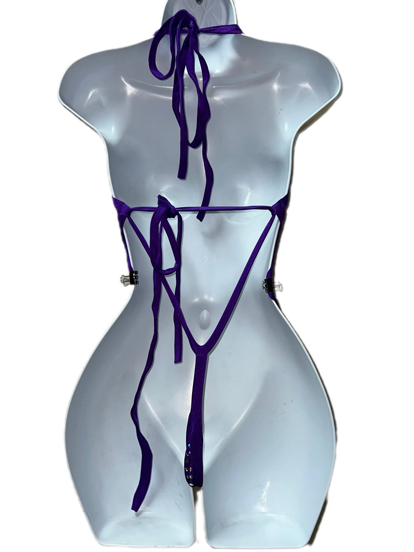 PURPLE NET ONE PIECE