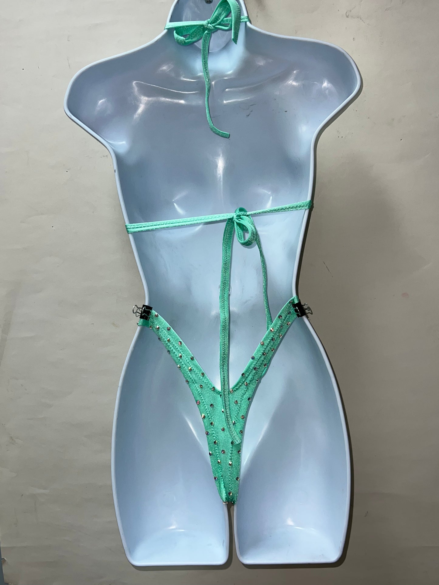 Two Piece Thong Short Set