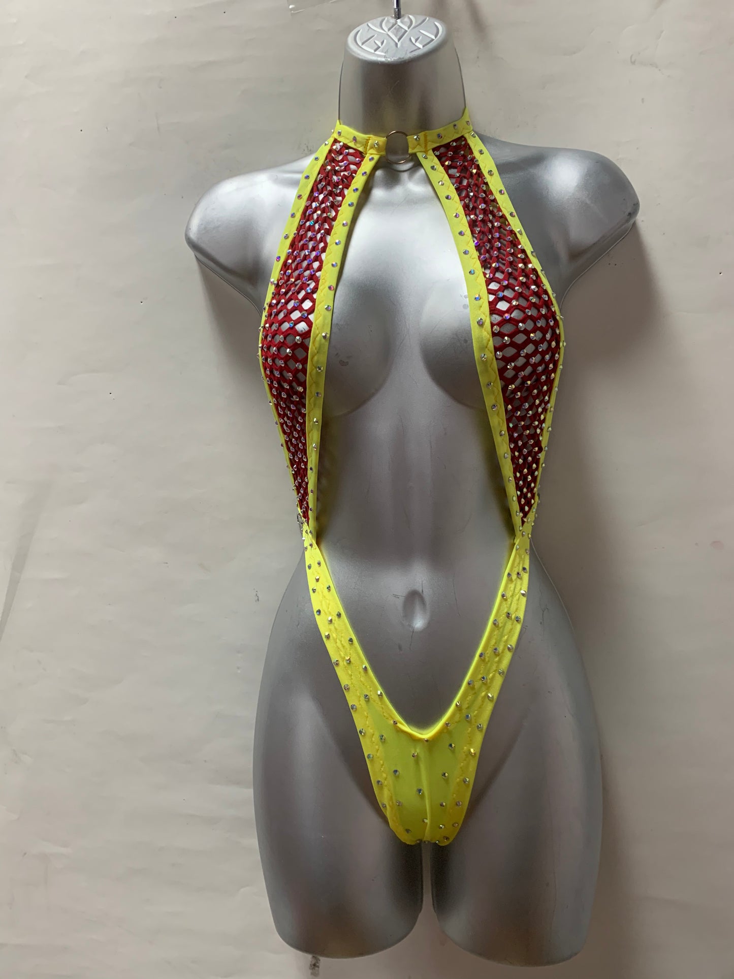 One Piece Rhinestone Ensemble