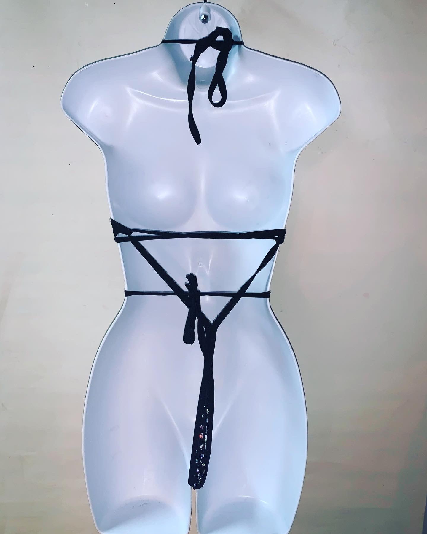 One Piece Rhinestone Ensemble
