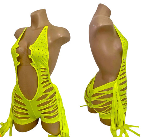 NEON YELLOW ONE PIECE
