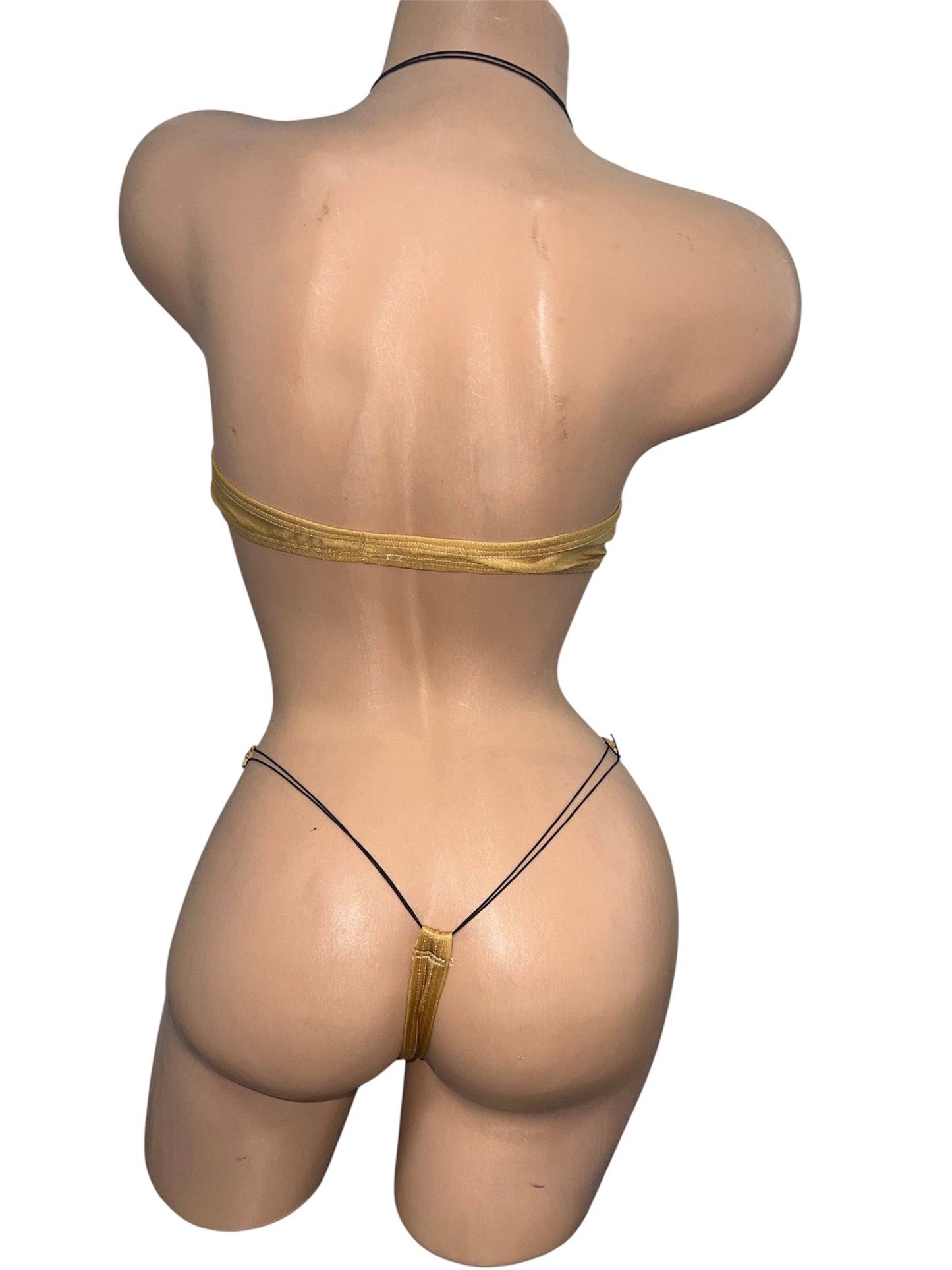 YELLOW CHAIN TWO PIECE SET