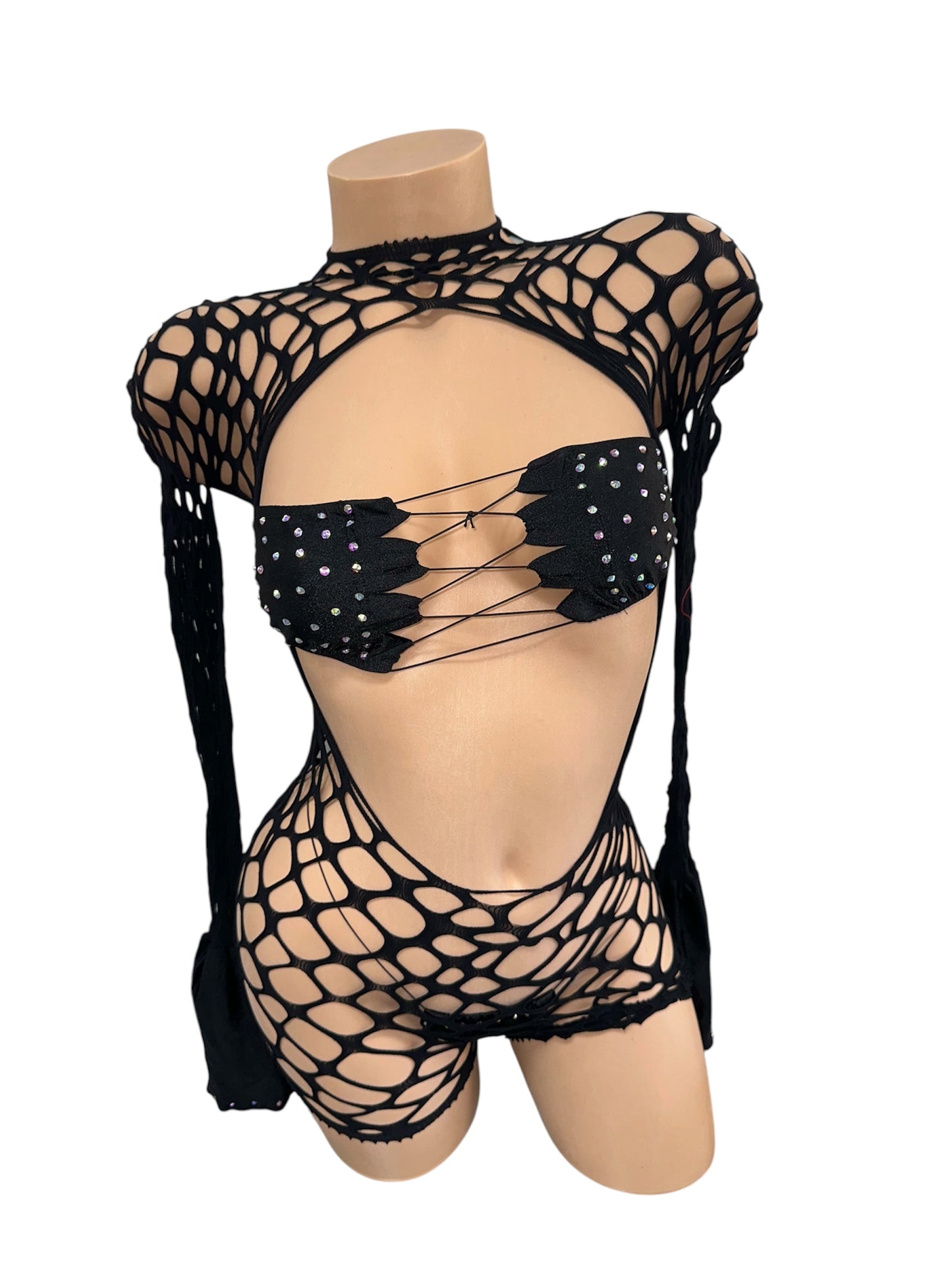 THREE PIECE NET OUTFIT