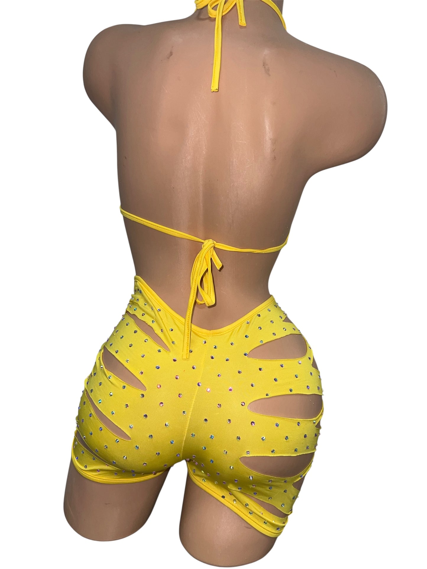 YELLOW TWO PIECE