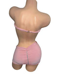 BABY PINK SHORT DRESS