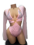 PINK TWO PIECE BODYSUIT