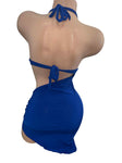 BLUE SHORT DRESS