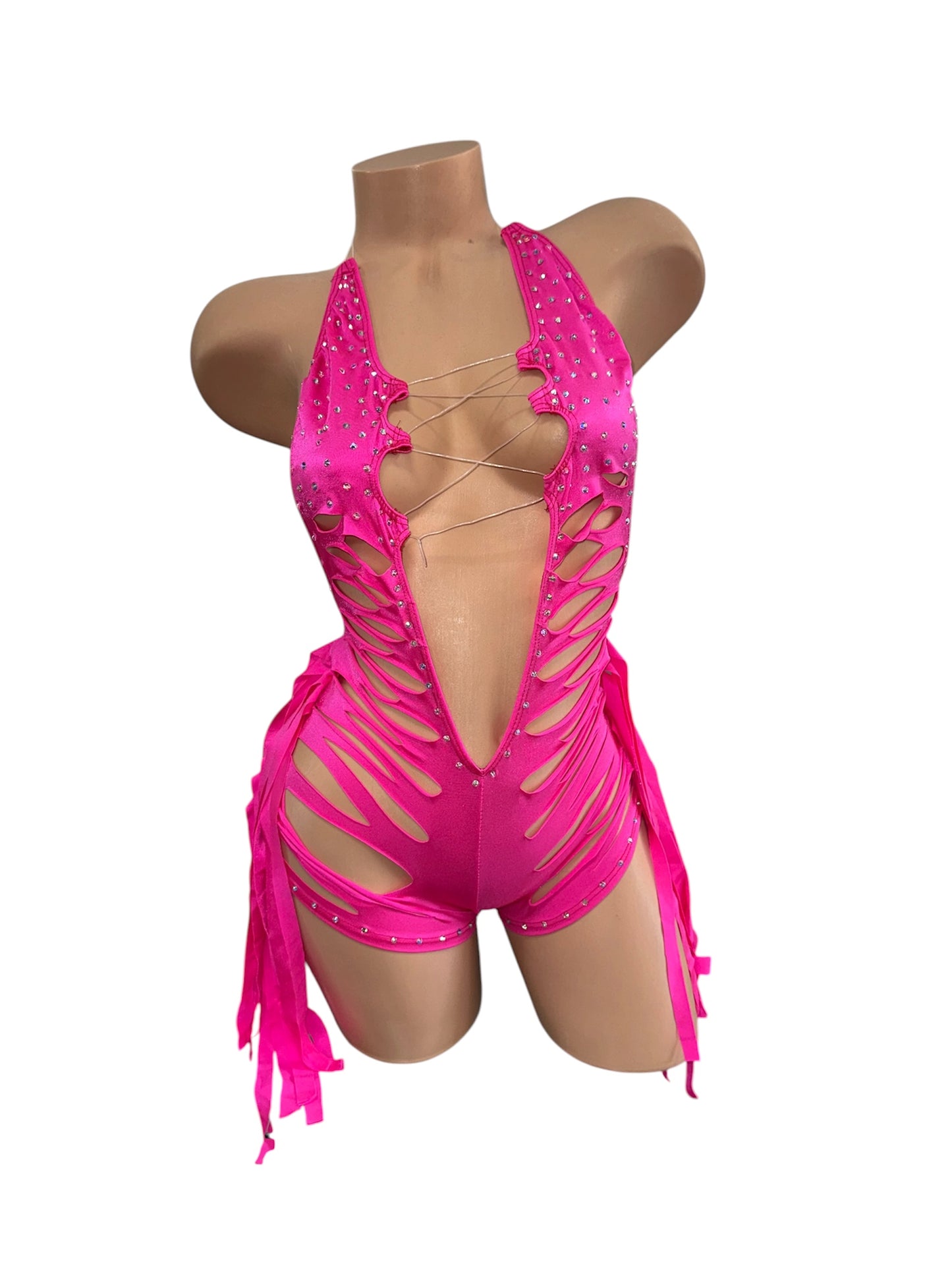 HOT PINK ONE PIECE