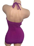 PURPLE SHORT DRESS
