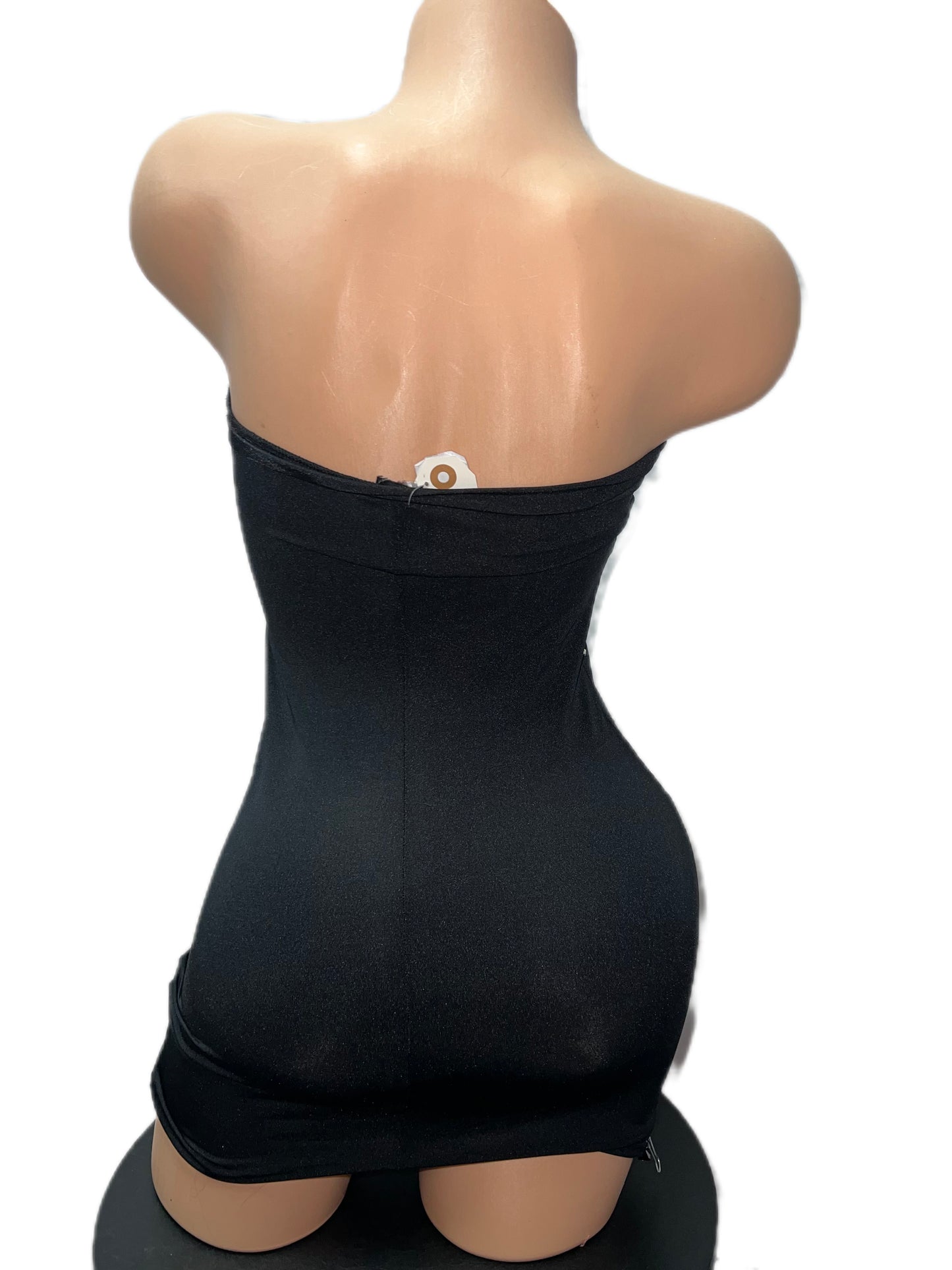 BLACK BODYCON DRESS