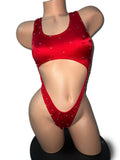 RED BODYSUIT