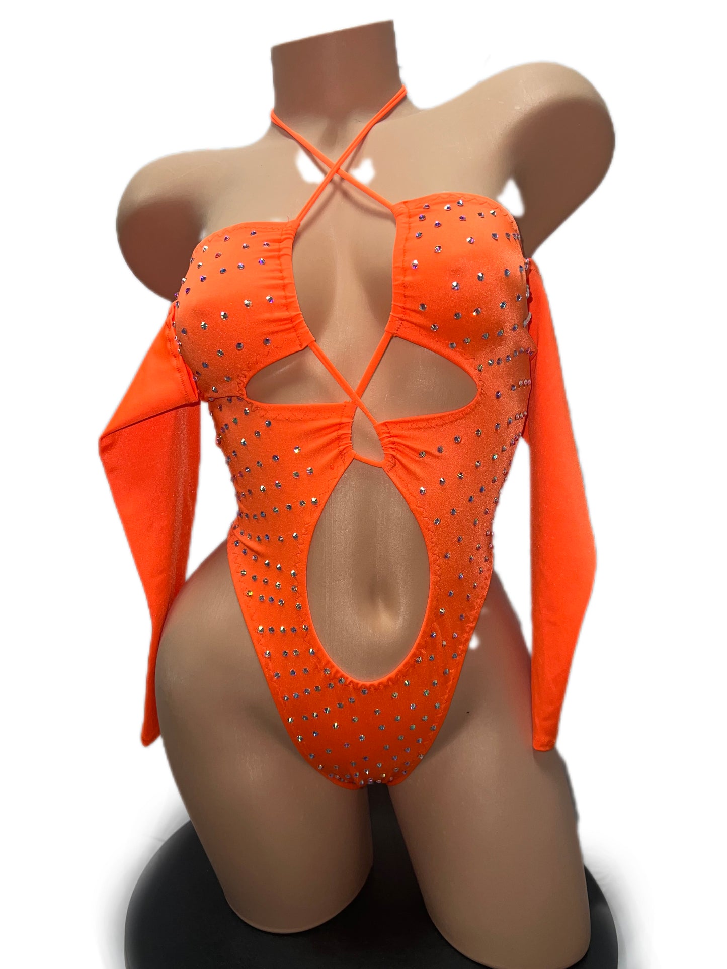 ORANGE BODYSUIT