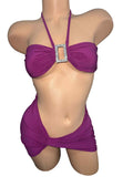 PURPLE SHORT DRESS