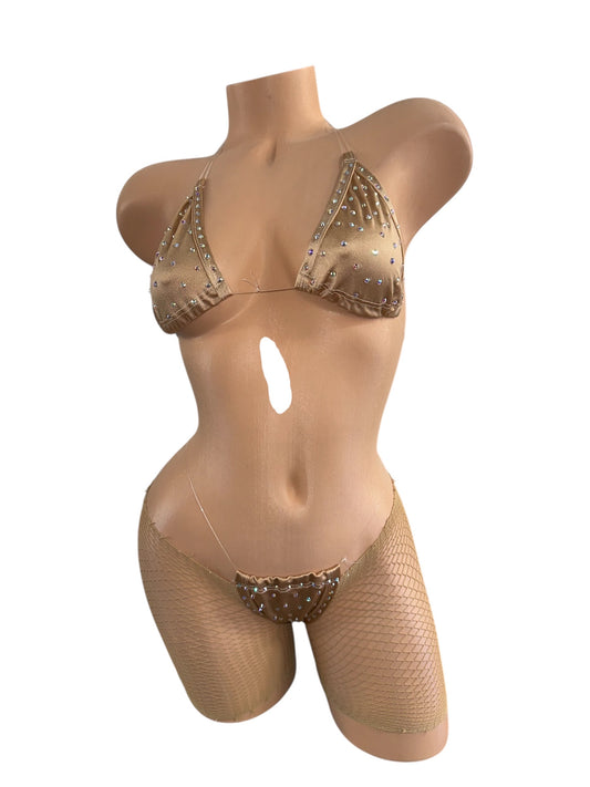NUDE NET THREE PIECE