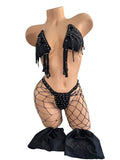 FRINGE NET THREE PIECE