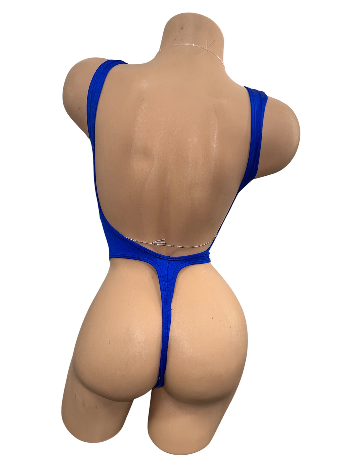 ROYAL BLUE TWO PIECE BODYSUIT OUTFIT