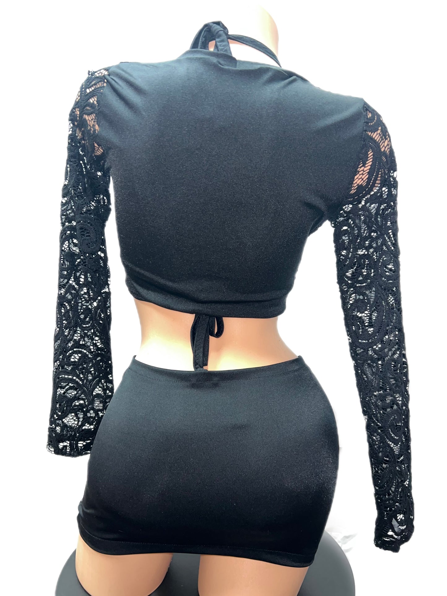 BLACK THREE PIECE SET