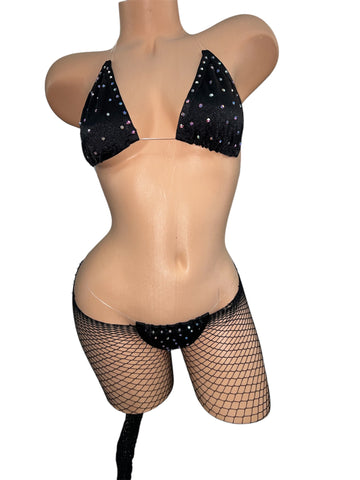 BLACK THREE PIECE SET