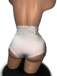 WHITE HIGH-WAIST BOTTOMS